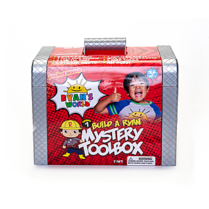 Ryan's World Build-a-Ryan Mystery Toolbox $20 + FS w/ Walmart+ or on orders $35+