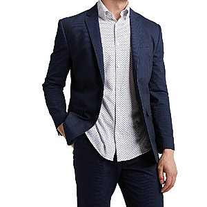 Express.com Extra 60% Off Clearance: Men's Seersucker Suit Jackets $28, Chore Shirt Jackets or Cotton Blazer $32, Henleys & Shirts $12 and MORE + FS on $50+