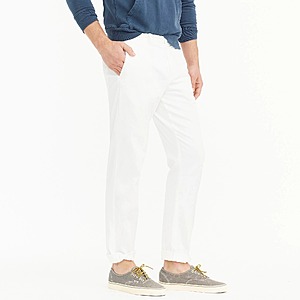 J.Crew 770 Straight-Fit Stretch Chino Pants (White) $12 + Free Shipping