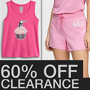 Gap Factory: FS (no min) Women's Comfy Fleece Logo Shorts $5.20, Toddler Baby Pull-On Shorts $2.40, Men's Tie-Dye Fleece Shorts $7.60, Logo Crewneck Pullover $9.20