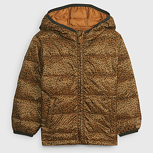 Gap.com Toddler Hooded Lightweight Puffers: Cheetah Print $10, 3D Dino $12.50, Mickey Mouse $15 and More + FS on $25+ | FS select BR/ON/G/A cardholders
