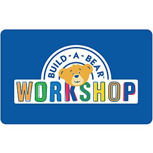 $50 Build-A-Bear Gift Card (Email Delivery) for $40 - Paypal Digital Gifts via PPDG ebay store, Limit 5 per customer