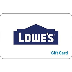 $100 Lowe's Gift Card - Email Delivery or Physical Card for $90 at Giftcardmall