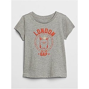 Gap Factory: Extra 40% Off Clearance: Boys' Graphic Polo $5, Toddler Tees From $1.80 & More + Free S&H on $50+