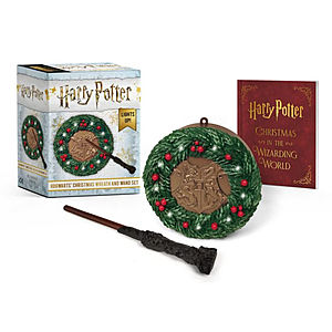 Harry Potter: Hogwarts Christmas Wreath & Wand Set, For Your Consideration: Dwayne "The Rock" Johnson & More $4.89 at Urban Outfitters + Free Store Pickup