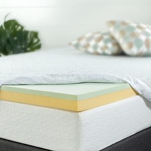 Zinus Green Tea Memory Foam Mattress Toppers: 3-in from $31.20, 4-in $44.51 at Home Depot + Free Store Pickup
