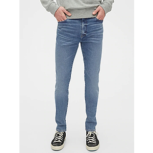 Gap.com: Men's Jeans (Easy Taper, Super Skinny & More) from 2 for $34 ($17 each) after $20 GapCash