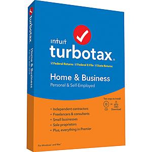 Turbotax Home and Business 2019 +state $49.99 Sams Club (better than Premier)