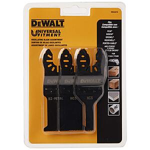 DEWALT Oscillating Tool Blades Set, 3-Piece (DWA4215) - Amazon - 10.99 $10.99