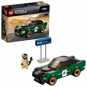 183-Piece LEGO Speed Champions 1968 Ford Mustang Fastback Building Set $10 + In-Store Pickup
