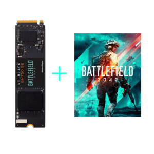 1TB WD Black SN750 SE NVMe Gen 4 SSD + Battlefield 2042 PCDD Game Code $50 + Free S/H $49.99