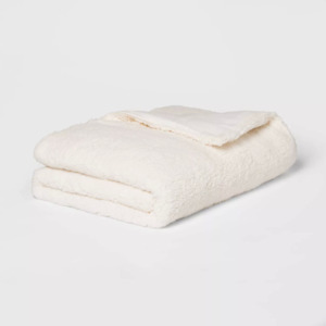 50" x 70" Room Essentials 18-Lb Sherpa Weighted Blanket w/ Removable Cover $29.50 + Free Store Pickup at Target