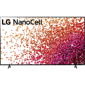 70" LG 70NANO75UPA NanoCell LED 4K TV + LG SN4A 2.1-Channel Soundbar $700 & More + Free S&H
