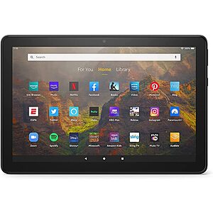 Amazon Prime Members: 64GB 10.1" Fire 10 HD  Tablet $95, 32GB 10.1" Fire 10 HD Kids' Pro Tablet $120 + Free Shipping