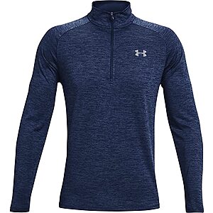 Under Armour Men’s Tech 2.0 ½ Zip Long Sleeve (Academy Blue) $19.37 + Free S&H w/ Prime or $25+