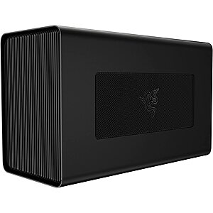 Razer Core X Aluminum External GPU Enclosure (eGPU) - Classic Black $199.99 at Amazon