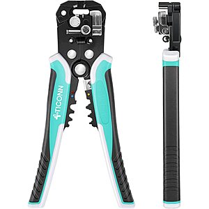 Prime Members: Ticonn 3-in-1 Automatic Wire Stripper Tool (Blue) $9.65 + Free Shipping
