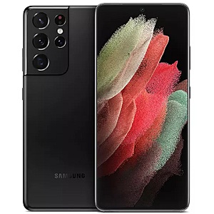 128GB Samsung Galaxy S21 Ultra 5G Unlocked Smartphone (Refurb, Black or Silver) $340 + Free Shipping