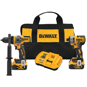 DeWALT 20V MAX Brushless Hammer Drill, Impact Driver & Battery Kit $162 + Free Shipping