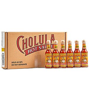 6-Count 5oz Cholula Original Hot Sauce $11.24 w/ Subscribe & Save + Free S&H w/ Prime or $35+