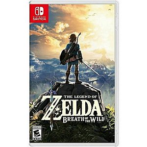 Zelda Breath of the Wild - Switch, Mario Odyssey + tax, and Other Switch Deals, using Google Express