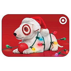 target gift cards 10% off on Sunday December 8