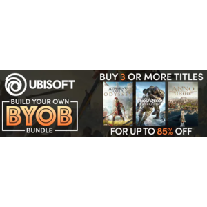 Ubisoft - Build Your Own Bundle - 5 Games 85% Off - Starting @ $4.79 (PCDD)
