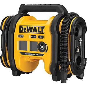 DeWALT 20V Max Corded/Cordless Air Inflator (Tool Only) $104.25 + Free Shipping