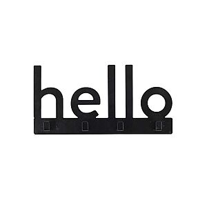 Sonoma Goods for Life: "Hello" 4-Hook Key Holder $3.60, Pink Tulip Table Centerpiece $8.50 & More + Free Shipping over $49+