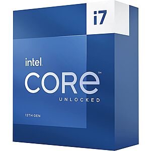 Intel Core i7-13700KF Gaming Desktop Processor $320 + Free Shipping