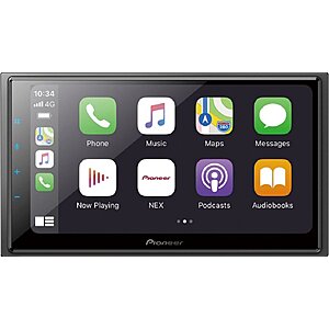 Pioneer 6.8" HD Radio Bluetooth Digital Media Receiver w/ Android Auto, Apple CarPlay, & SiriusXM-Ready $500 + Free Shipping
