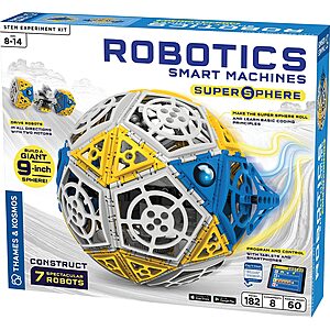 Thames & Kosmos Robotics: Smart Machines - Super Sphere STEM Experiment Kit $22.41 at Amazon
