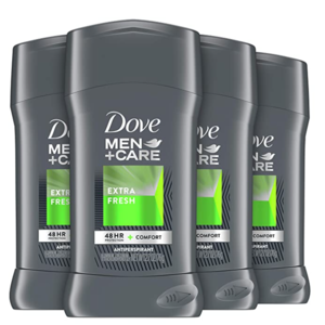 4-Pack 2.7-Oz Dove Men+Care Antiperspirant Deodorant (Extra Fresh) $10.60 w/ S&S + Free Shipping w/ Prime or on $25+