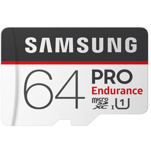 64GB Samsung Pro Endurance U1 microSDXC Memory Card w/ Adapter $12