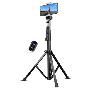 UBeesize 60" Extendable Tripod Stand with Bluetooth Remote - $10.65 - Amazon