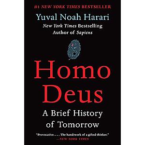 Homo Deus: A Brief History of Tomorrow (Kindle Edition) $2 ~ Amazon