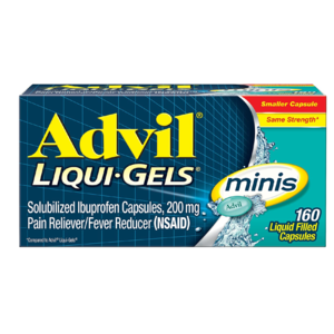 160-Count Advil Liquigel Mini Capsules w/ Ibuprofen (200mg) $7.10 w/ S&S + Free S&H w/ Prime or $25+