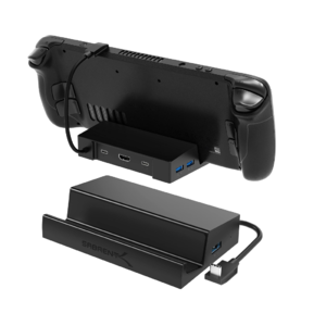 SABRENT 6-Port USB-A/C 95W PD 4K HDMI Docking Station for Steam Deck $20 & More