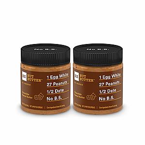 2 Pack 10 Ounce Jars RX Nut Butter - Chocolate Peanut Butter Jar - $11.00 AC & S&S ($9.64 AC & 5 S&S Orders) + Free Shipping - Amazon