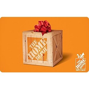$110 Home Depot eGift Card for $100 - PayPal Digital Gifts