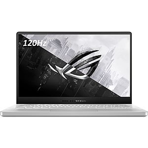 ASUS - ROG Zephyrus G14 14" Gaming Laptop - AMD Ryzen 9 - 16GB Memory - NVIDIA GeForce RTX 2060 Max-Q - 1TB SSD - Moonlight White $1199.99