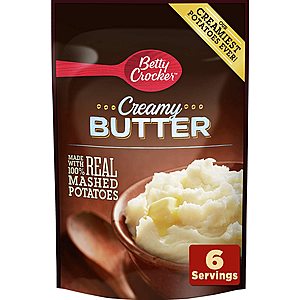 7-Pack Betty Crocker Homestyle Creamy Butter Potatoes, 4.7 oz $5.19 at Amazon
