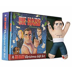 A Die Hard Christmas Gift Set (Hardcover) w/ Plush Toy $10