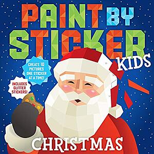 Paint by Sticker Kids Book: Christmas (Paperback) $4.80