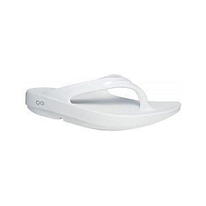 Oofos OOlala Women's Recovery Sandal (White) $29 + Free Shipping