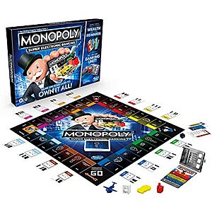 Monopoly Super Electronic Banking Board Game $9.95