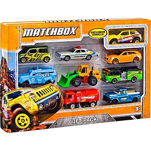 Matchbox 9-Packs Toy Car Collection of Real-World Replicas $7.19 + Free Ship w/Prime