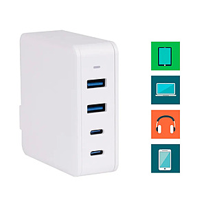 Monoprice 100W 4-Port USB-C GaN Fast Wall Charger $24.64 + Free S/H