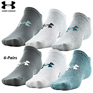 Under Armour Socks up to 56% off - 3 Pairs Performance Tech Crew $7.83 & More + Free Ship $25+