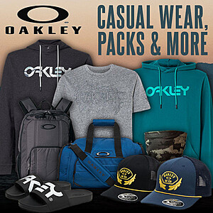 Oakley Apparel 60% Off: New Era Cap $14, Hoodie $24, SI Land Nav T-Shirt $10 & More + Free S/H